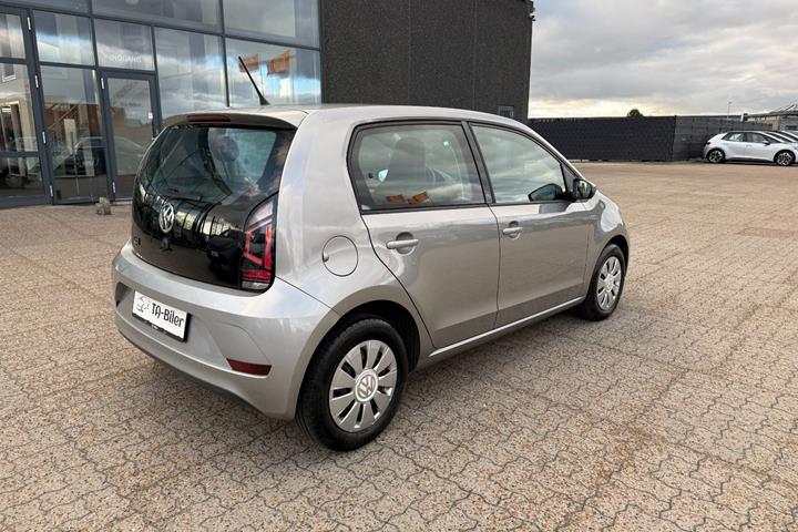 Sølv VW UP! fra 2019