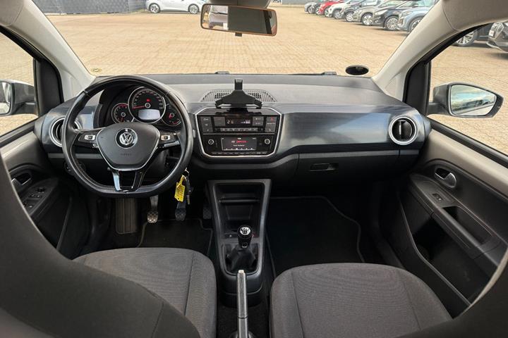Sølv VW UP! fra 2019