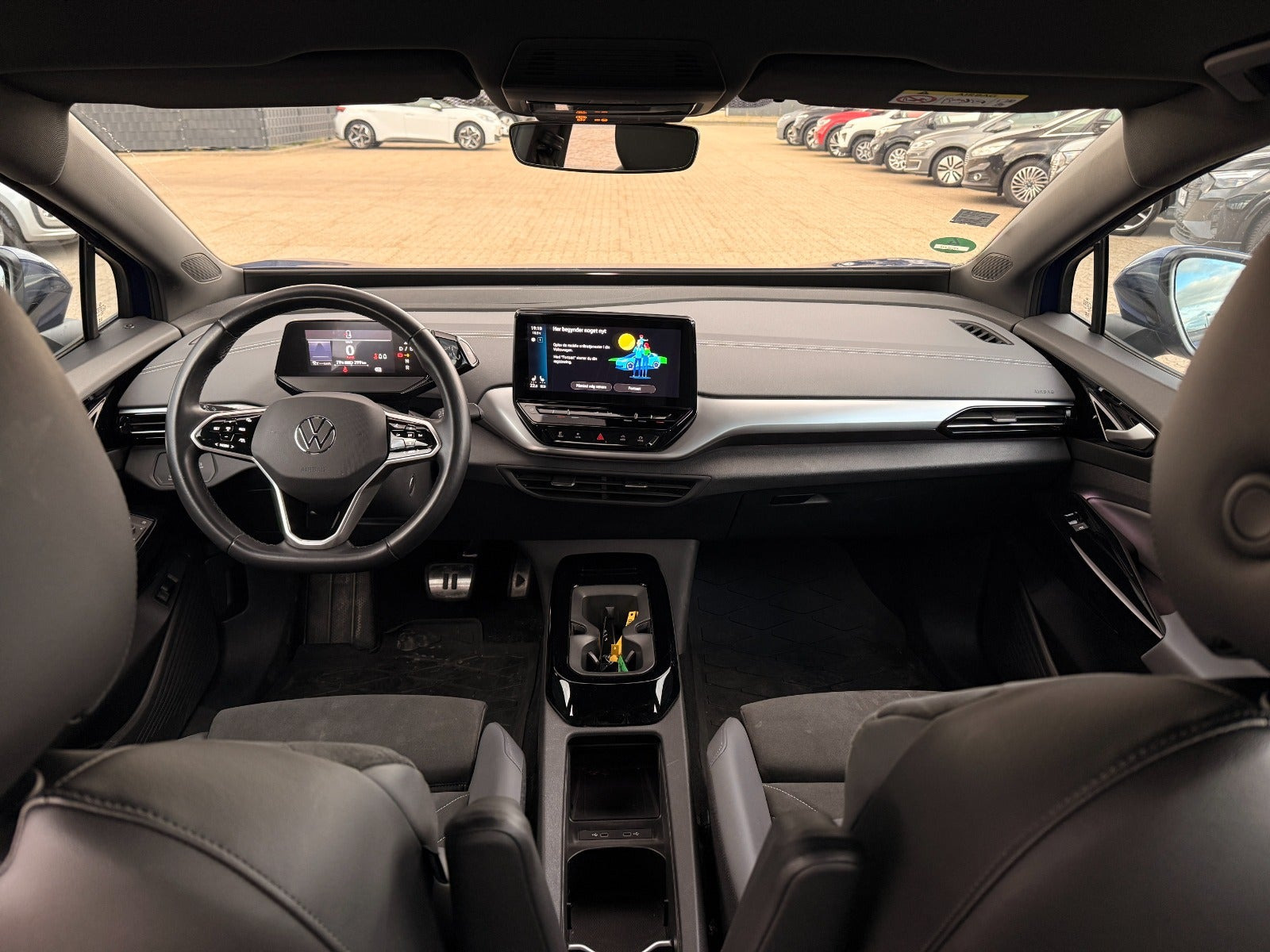 Blå VW ID.4 fra 2023