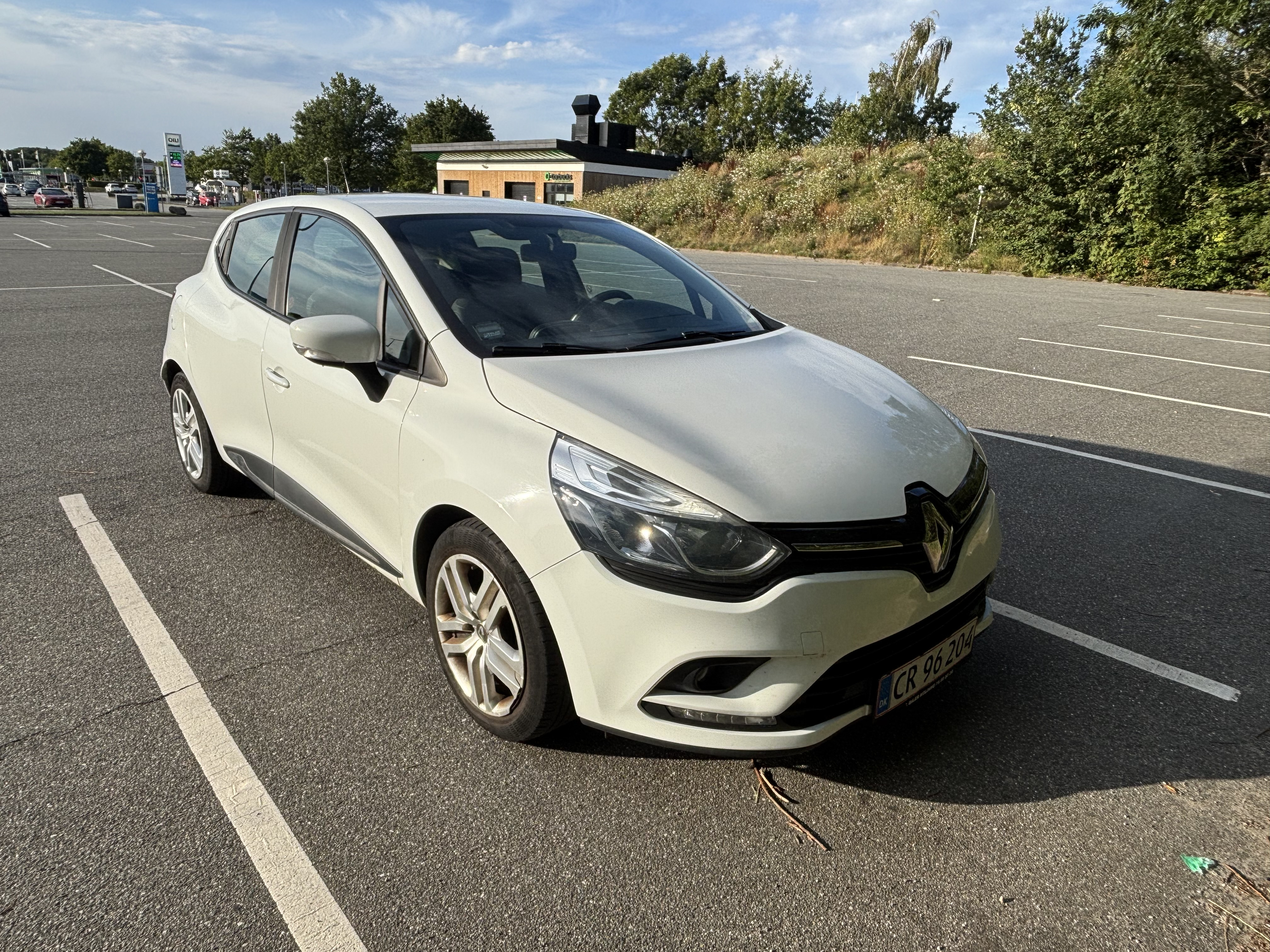 Hvid Renault Ny Clio fra 2017