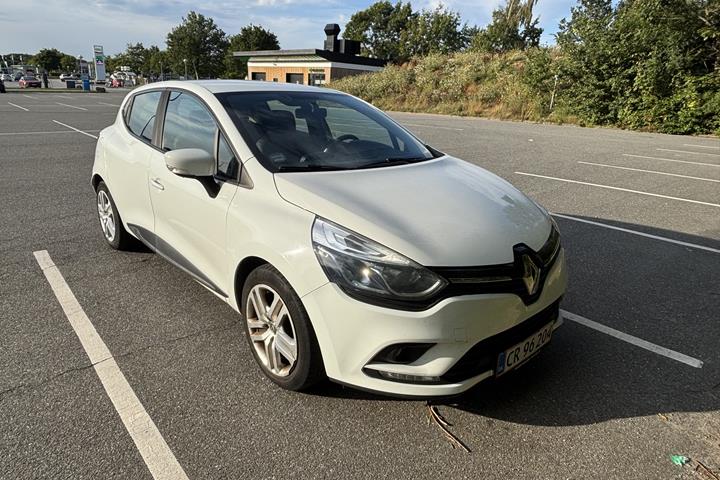 Hvid Renault Ny Clio fra 2017
