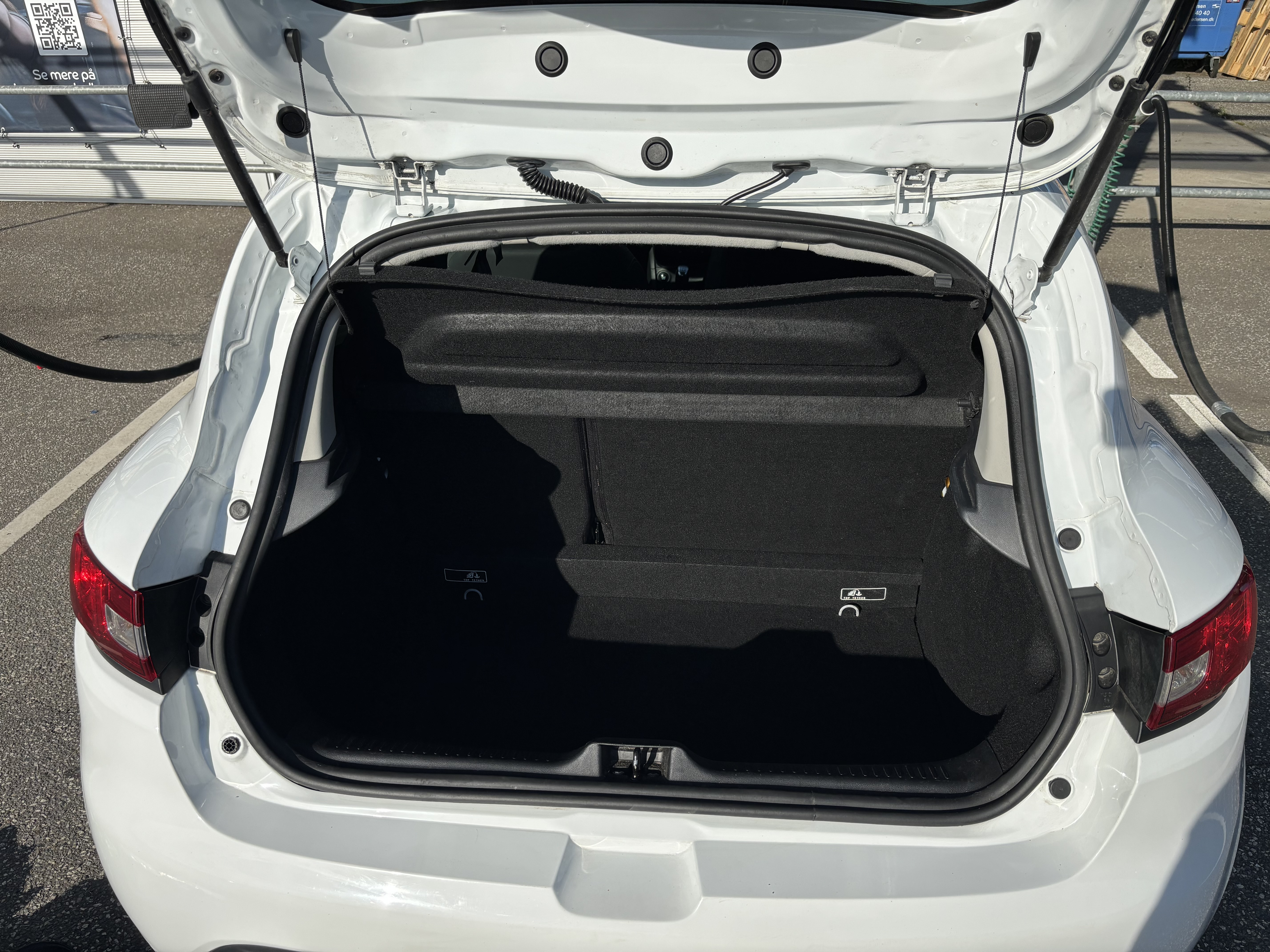 Hvid Renault Ny Clio fra 2017
