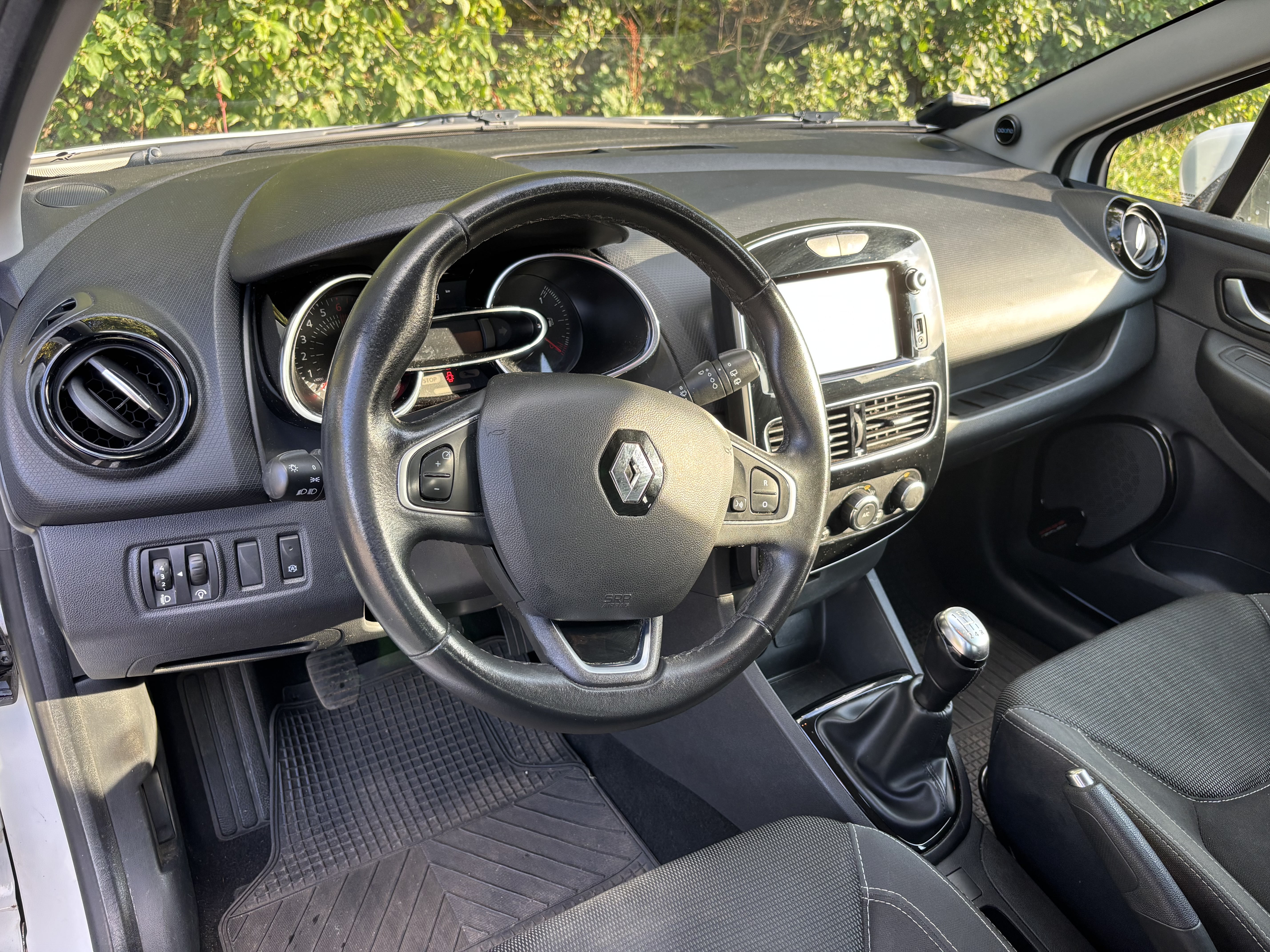 Hvid Renault Ny Clio fra 2017