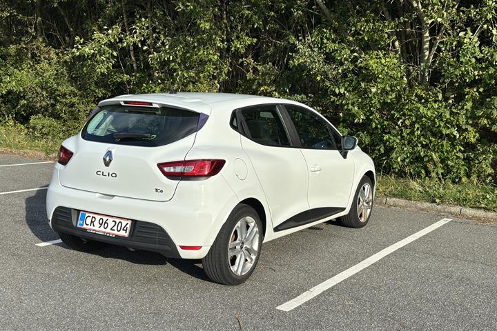 Hvid Renault Ny Clio fra 2017