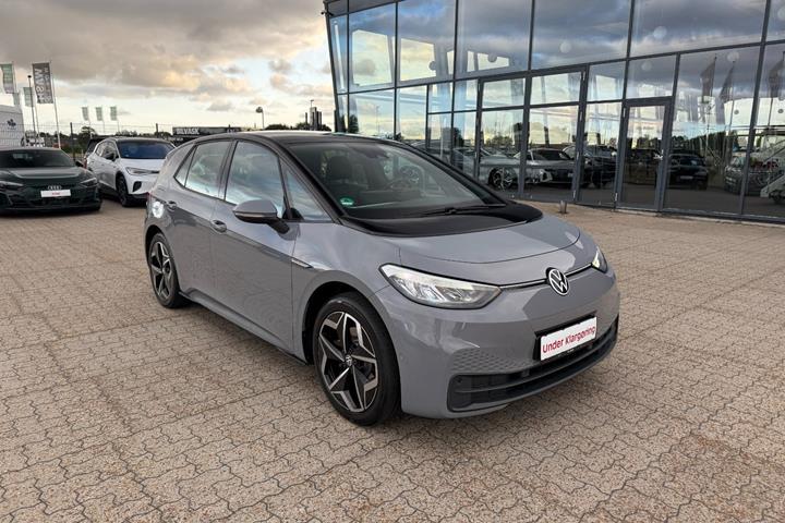 Grå VW ID.3 fra 2023