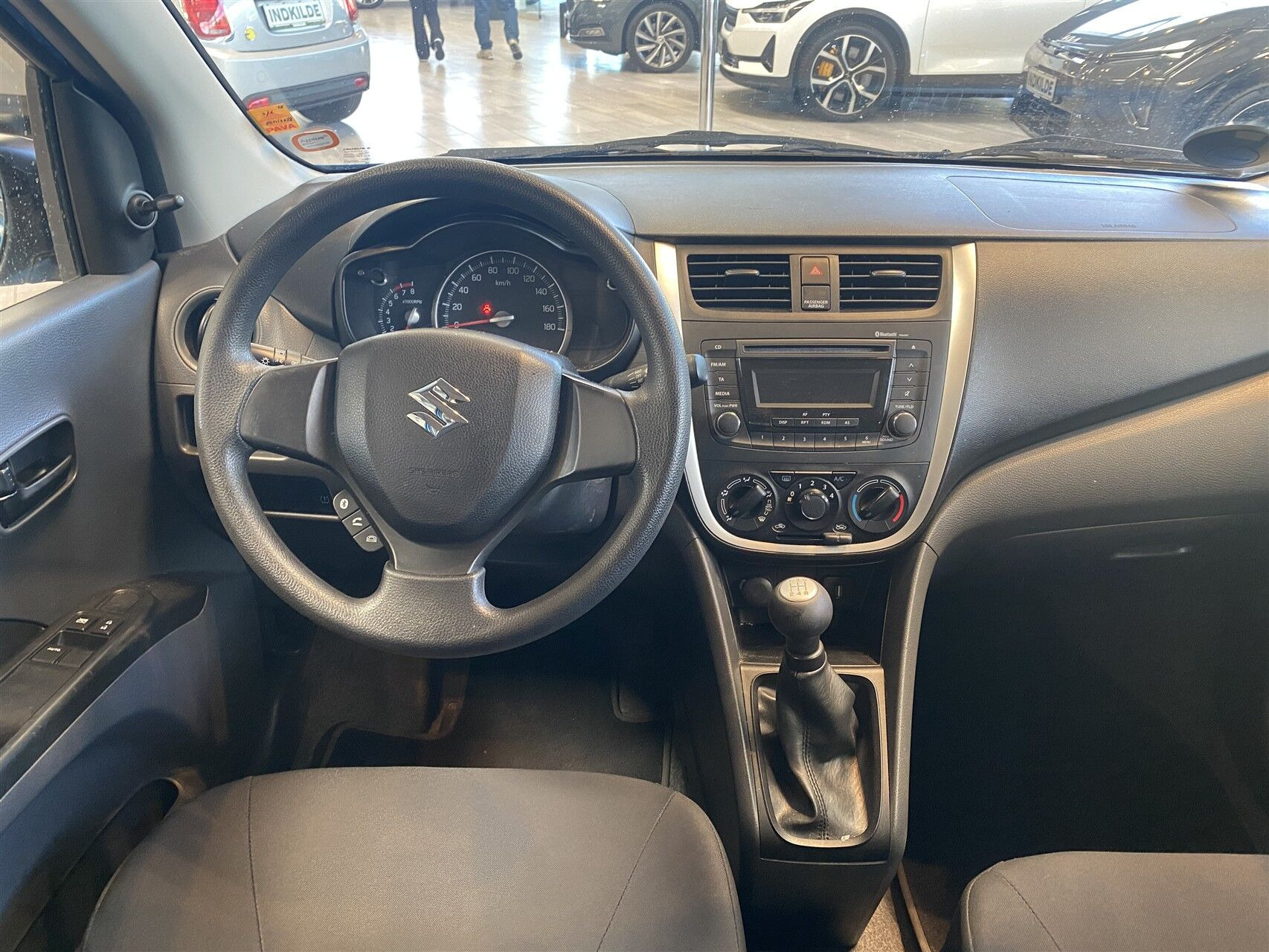 Blå Suzuki Celerio fra 2017