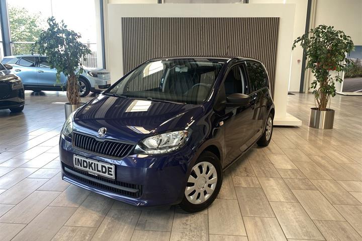 Blå Skoda Citigo fra 2017