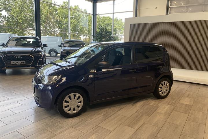 Blå Skoda Citigo fra 2017