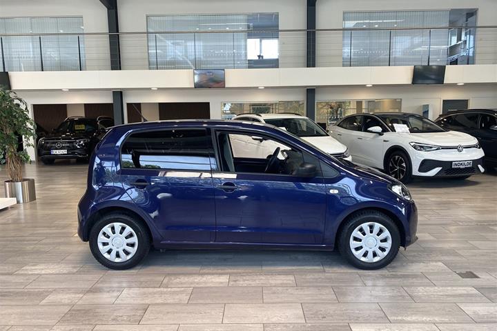 Blå Skoda Citigo fra 2017