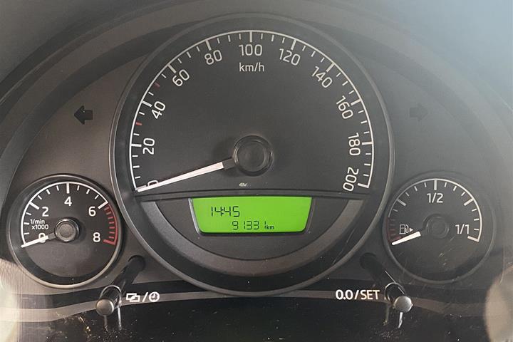 Blå Skoda Citigo fra 2017