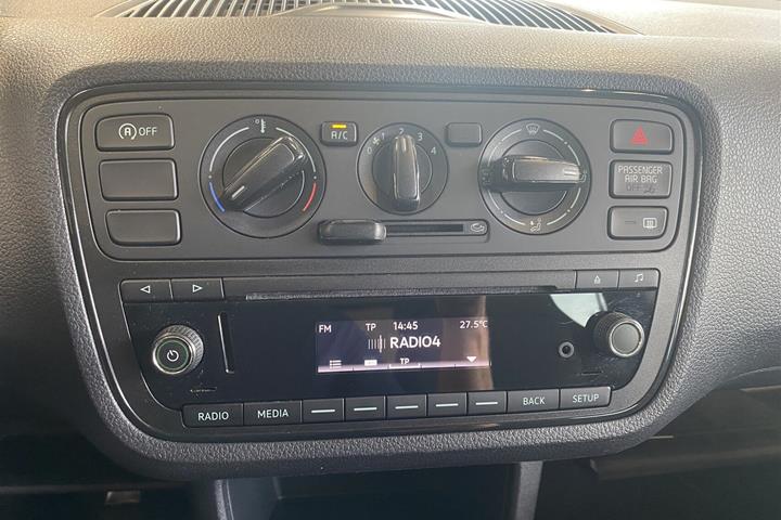 Blå Skoda Citigo fra 2017