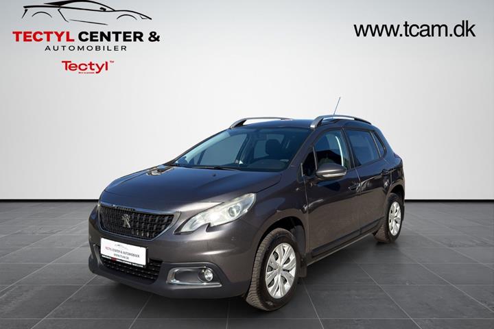 Grå Peugeot 2008 fra 2017