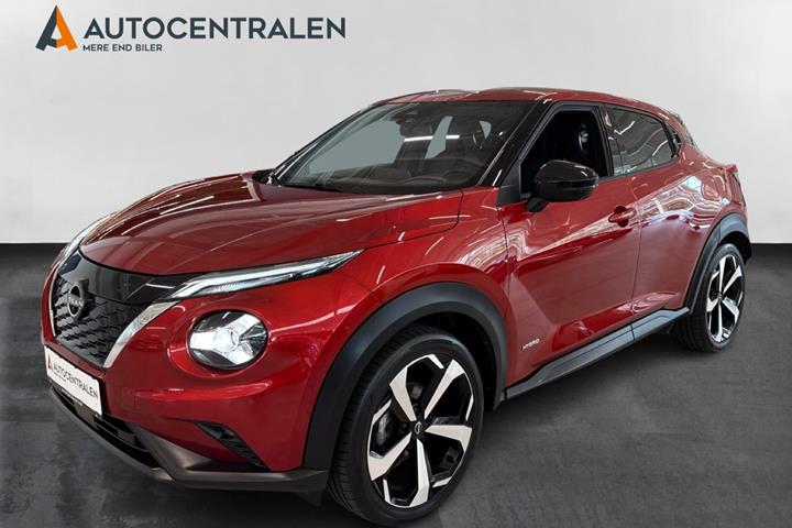 Rød Nissan Juke fra 2023