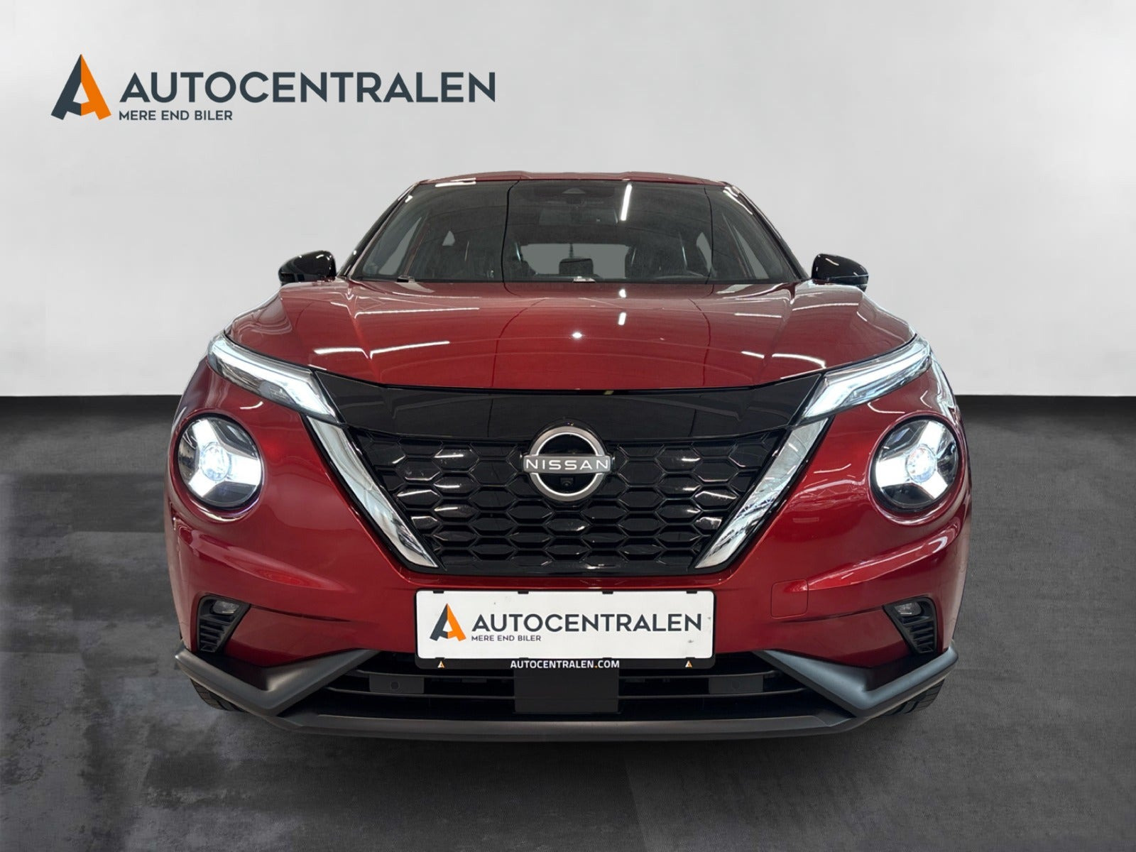 Rød Nissan Juke fra 2023