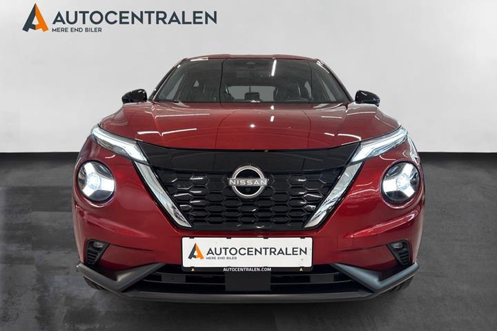 Rød Nissan Juke fra 2023