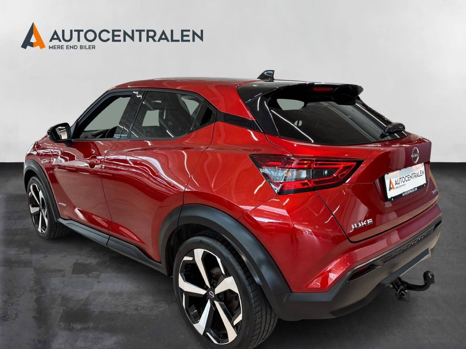 Rød Nissan Juke fra 2023