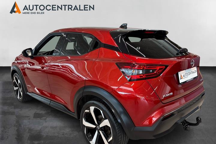 Rød Nissan Juke fra 2023