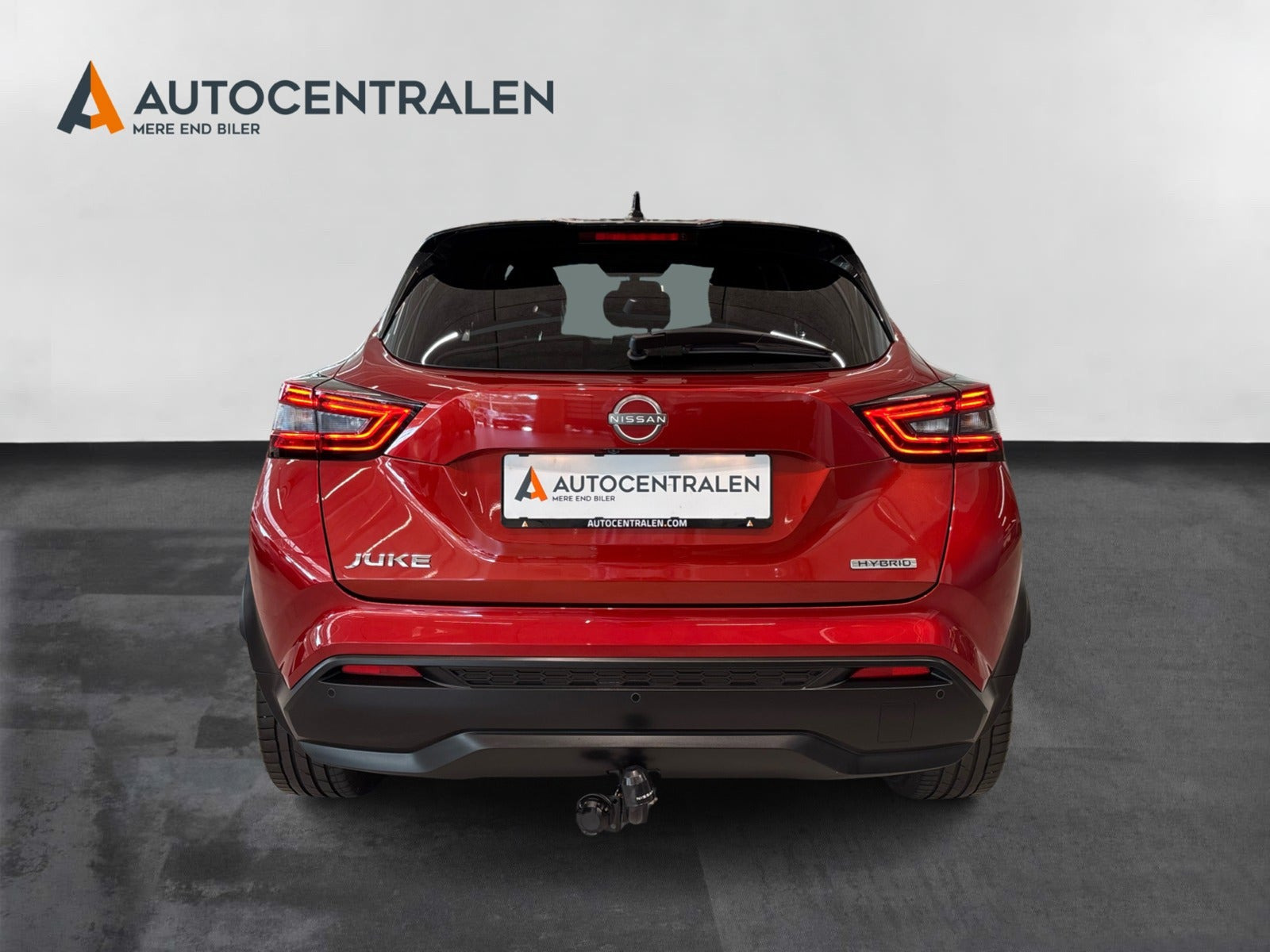 Rød Nissan Juke fra 2023