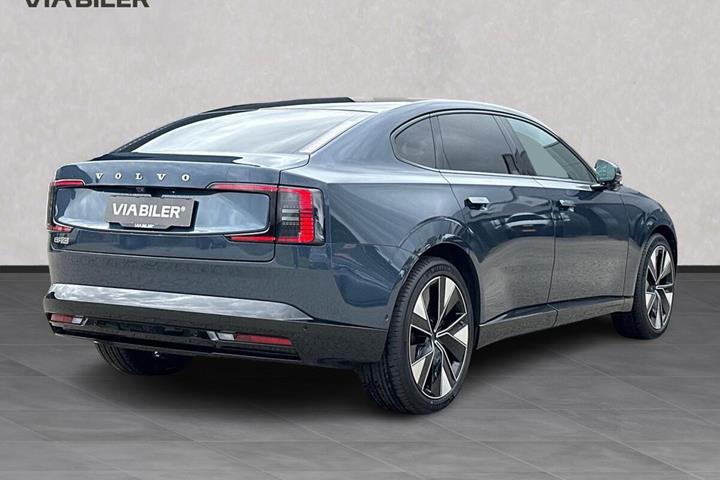 Blå Volvo ES90 fra 2026