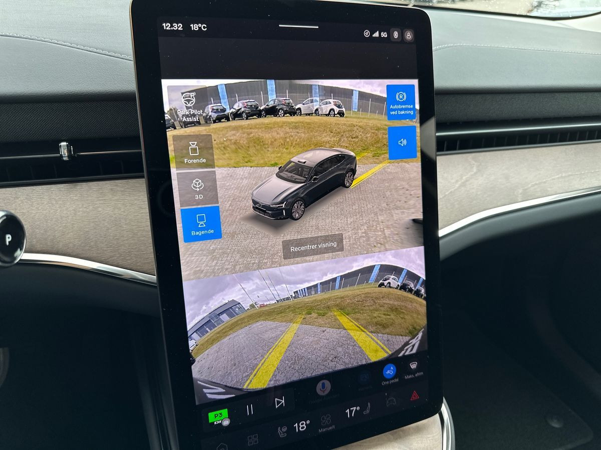 Blå Volvo ES90 fra 2026