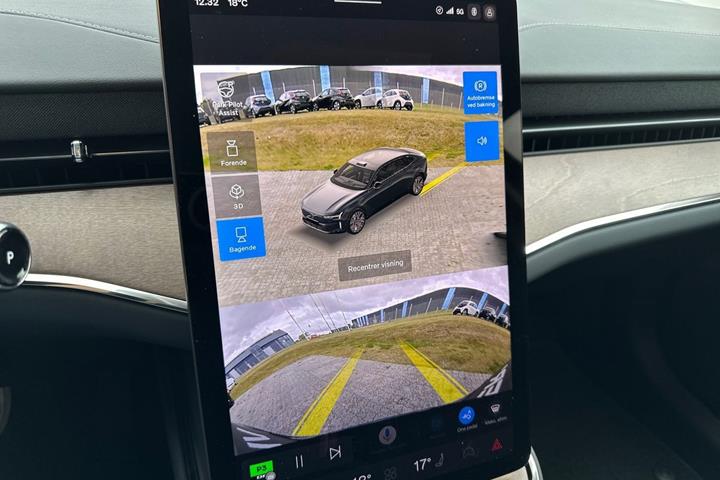 Blå Volvo ES90 fra 2026