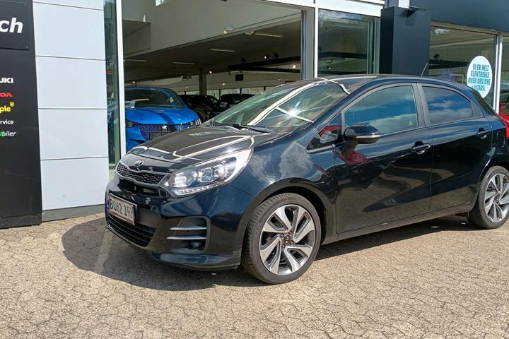 Sort Kia Rio fra 2016