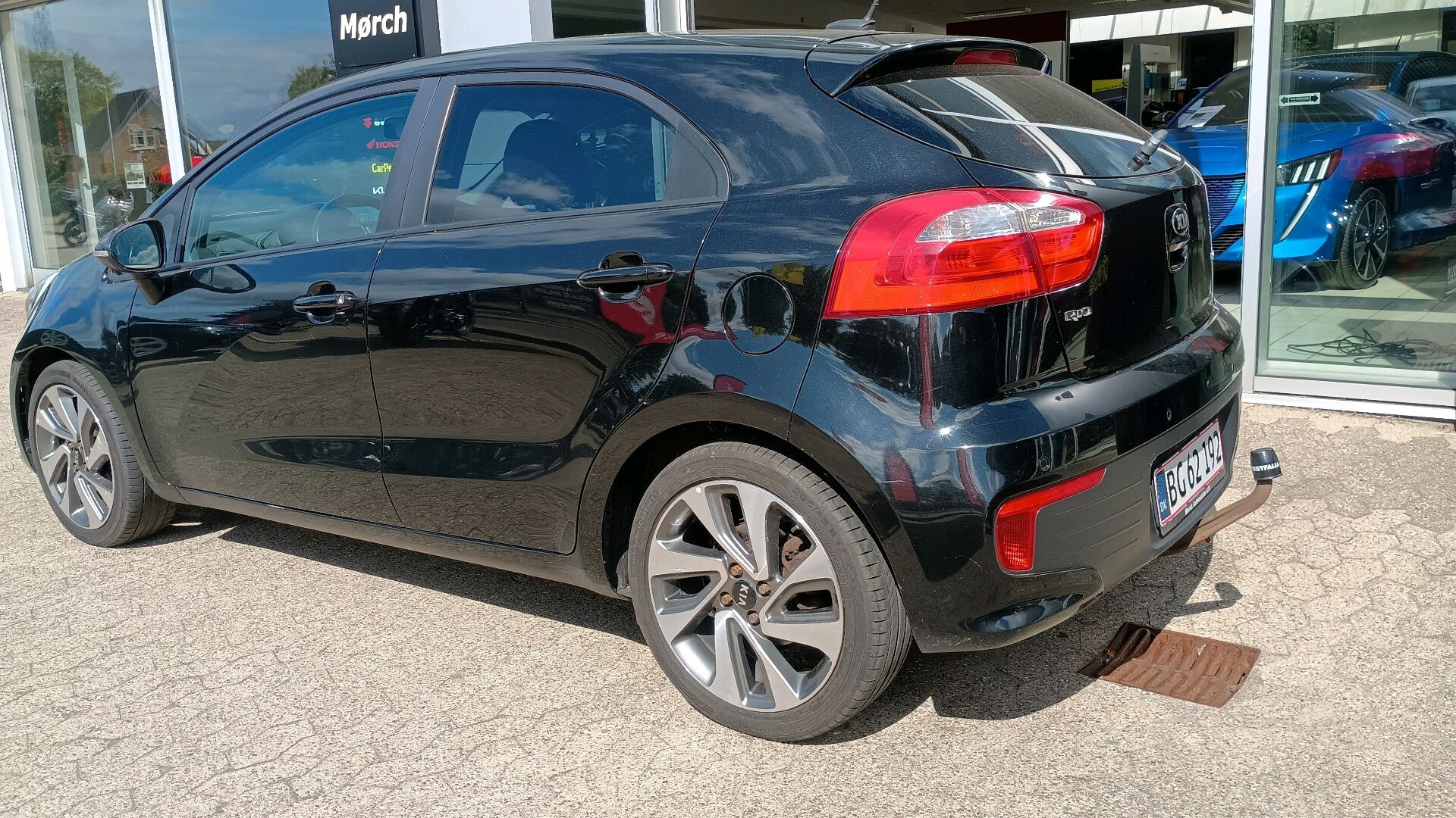 Sort Kia Rio fra 2016
