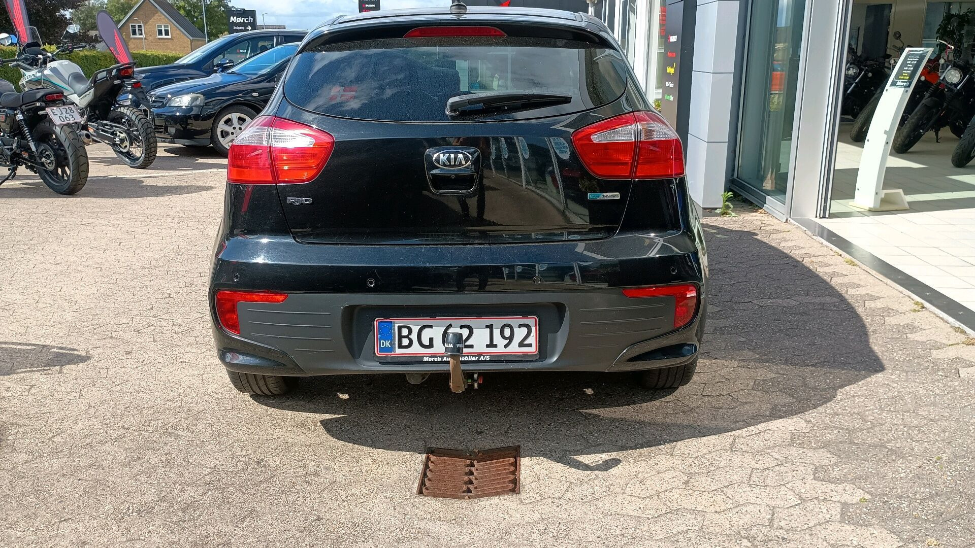 Sort Kia Rio fra 2016