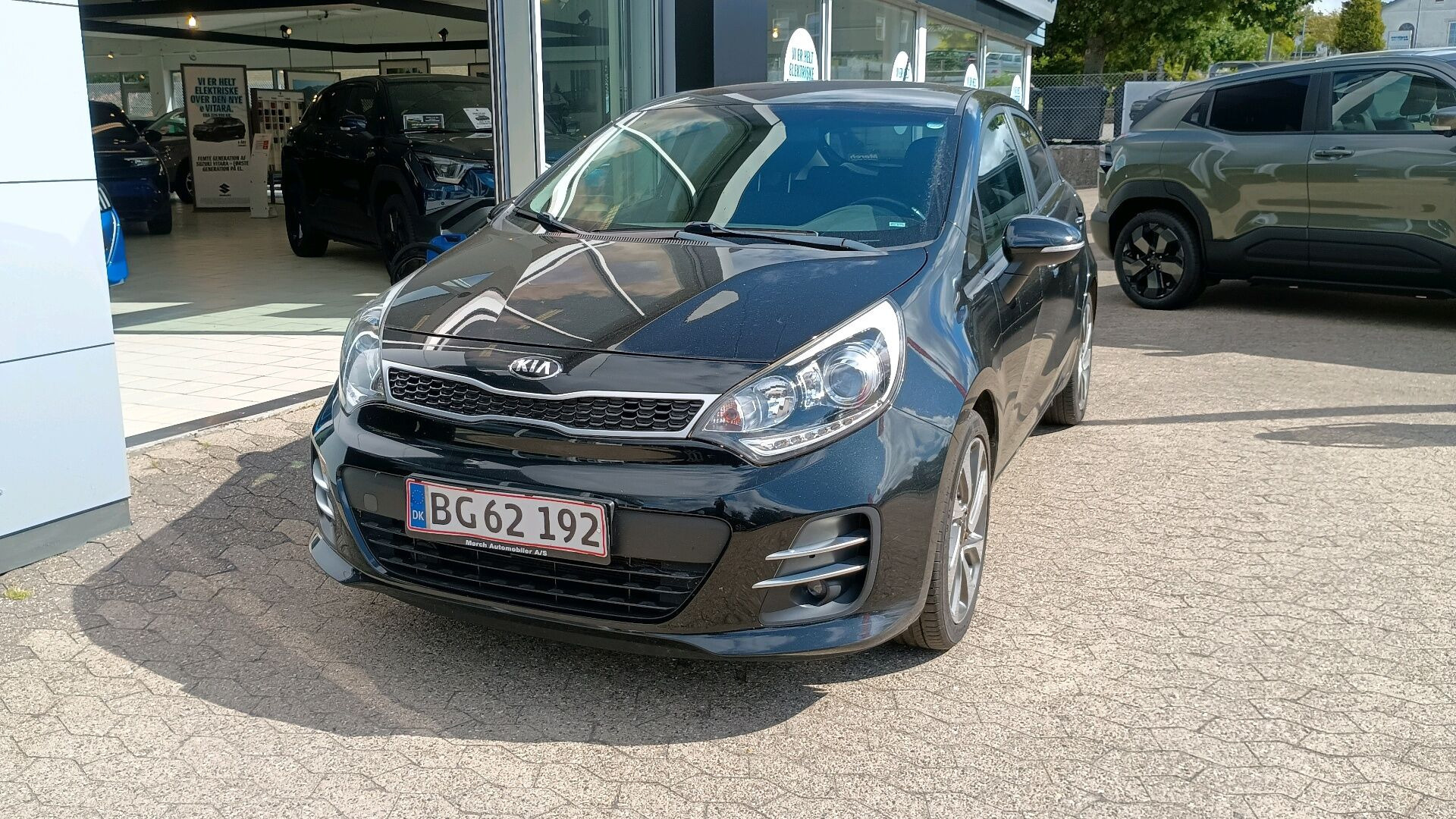 Sort Kia Rio fra 2016