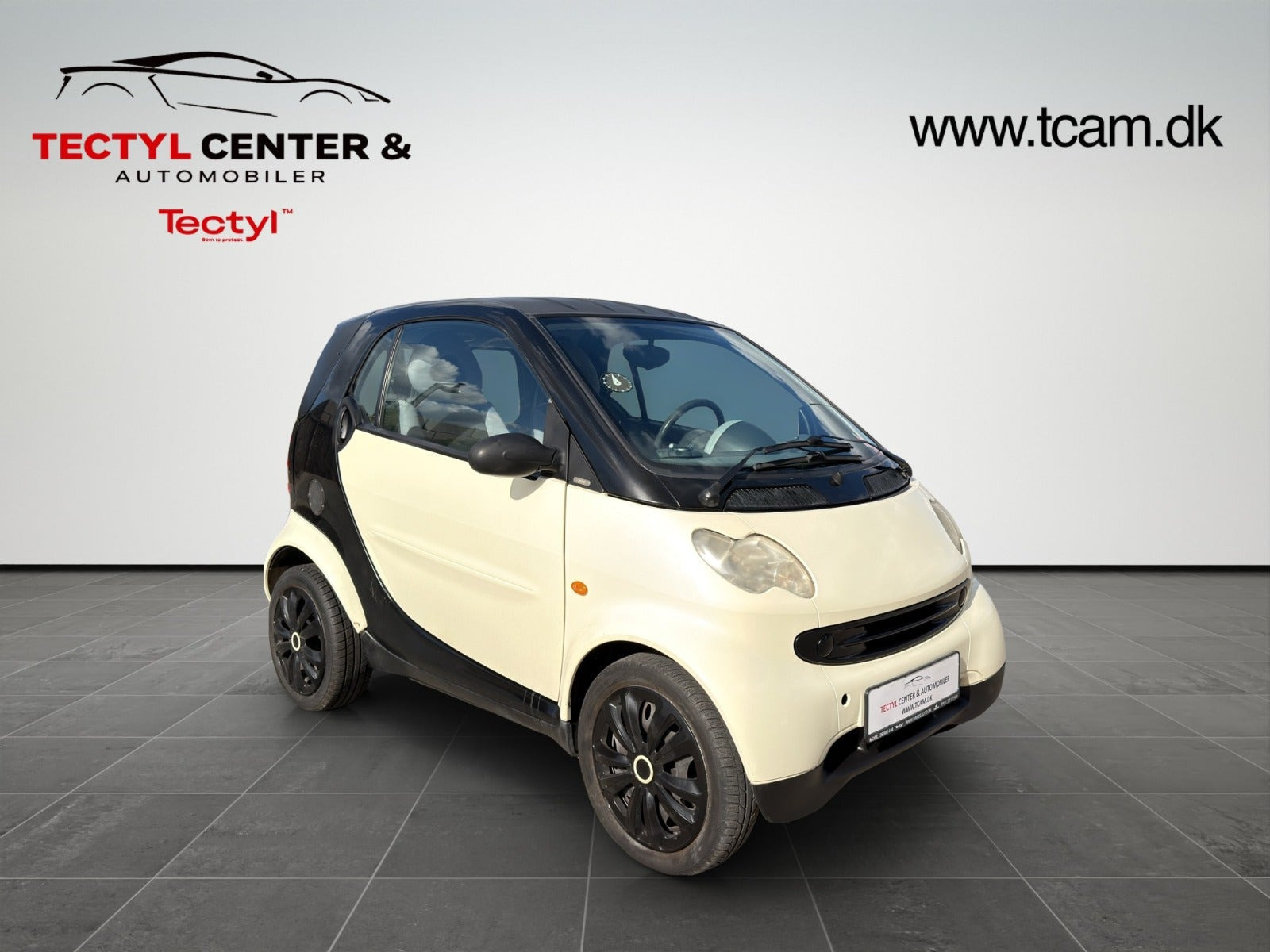 Hvid Smart ForTwo Coupé fra 2010
