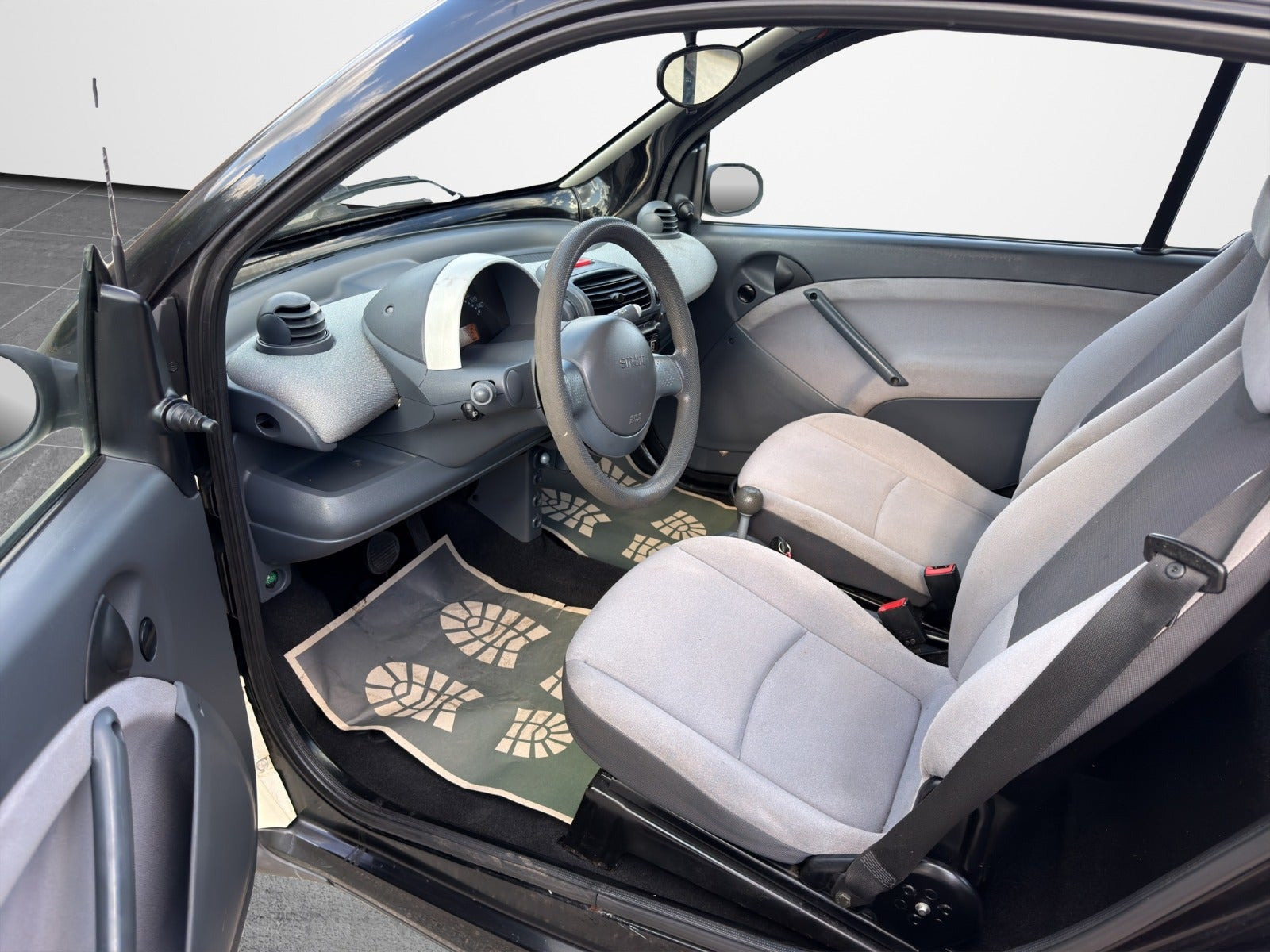 Hvid Smart ForTwo Coupé fra 2010