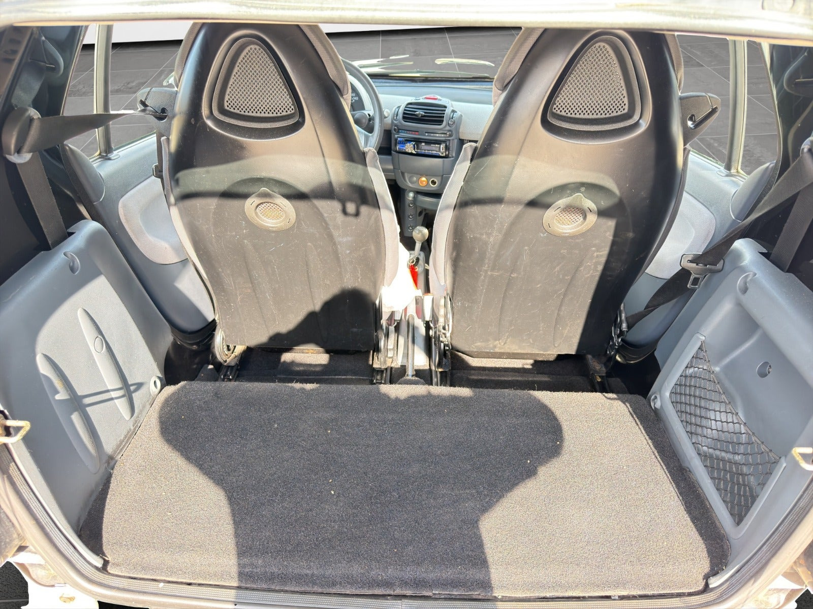 Hvid Smart ForTwo Coupé fra 2010