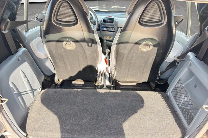 Hvid Smart ForTwo Coupé fra 2010