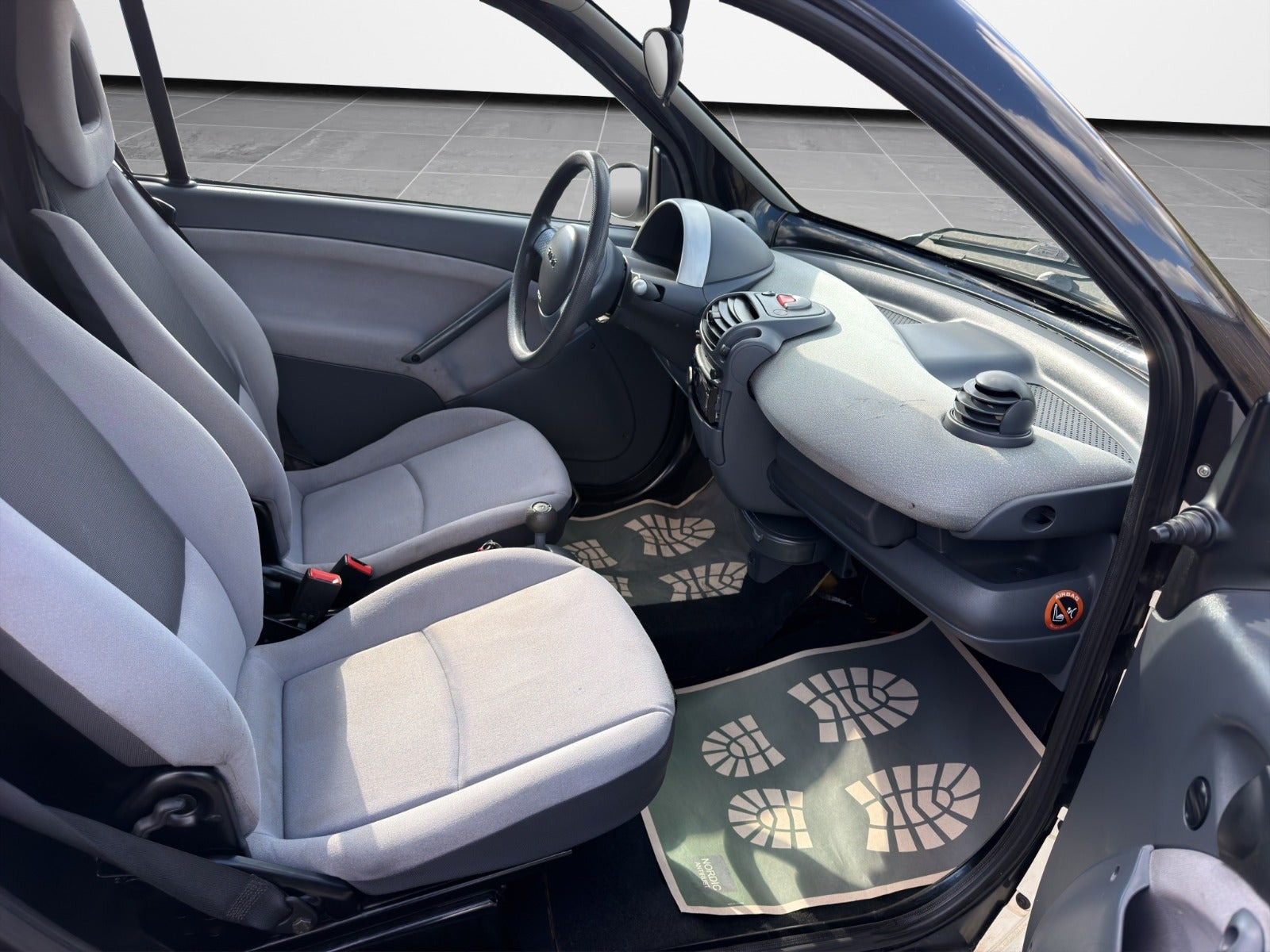 Hvid Smart ForTwo Coupé fra 2010