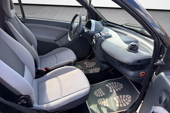 Hvid Smart ForTwo Coupé fra 2010