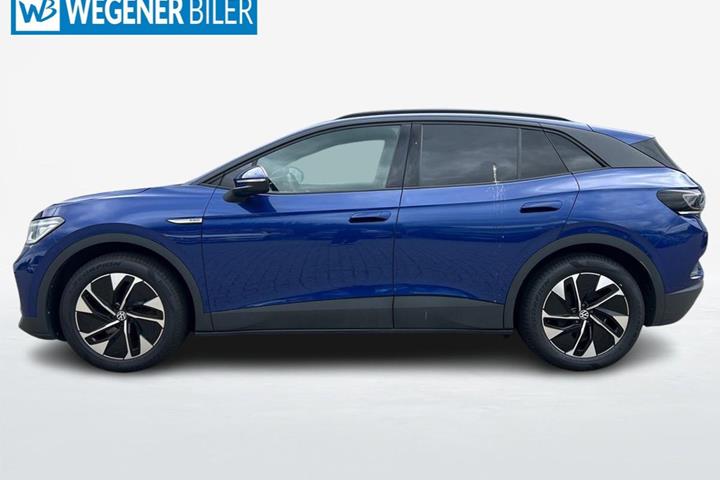 Blå VW ID.4 fra 2023