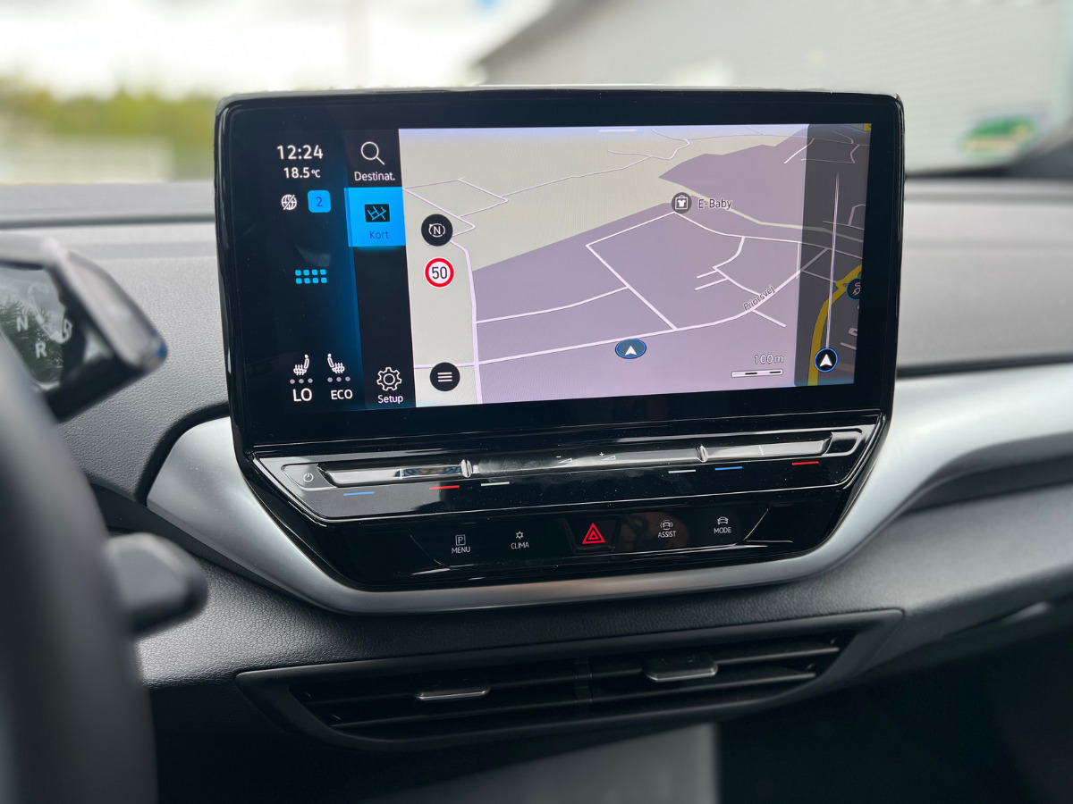 Blå VW ID.4 fra 2023