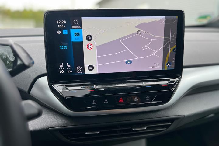 Blå VW ID.4 fra 2023