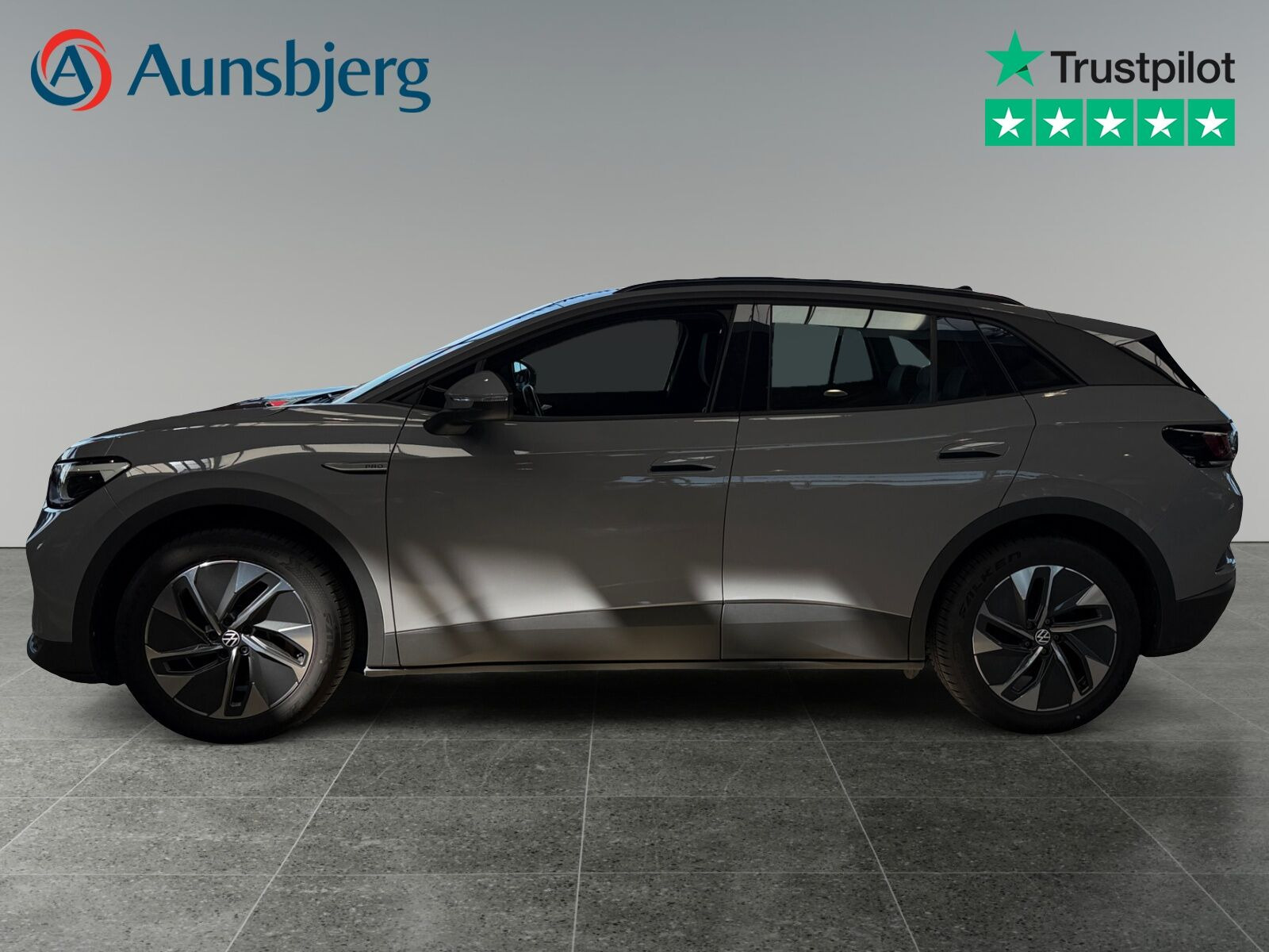 Grå VW ID.4 fra 2023