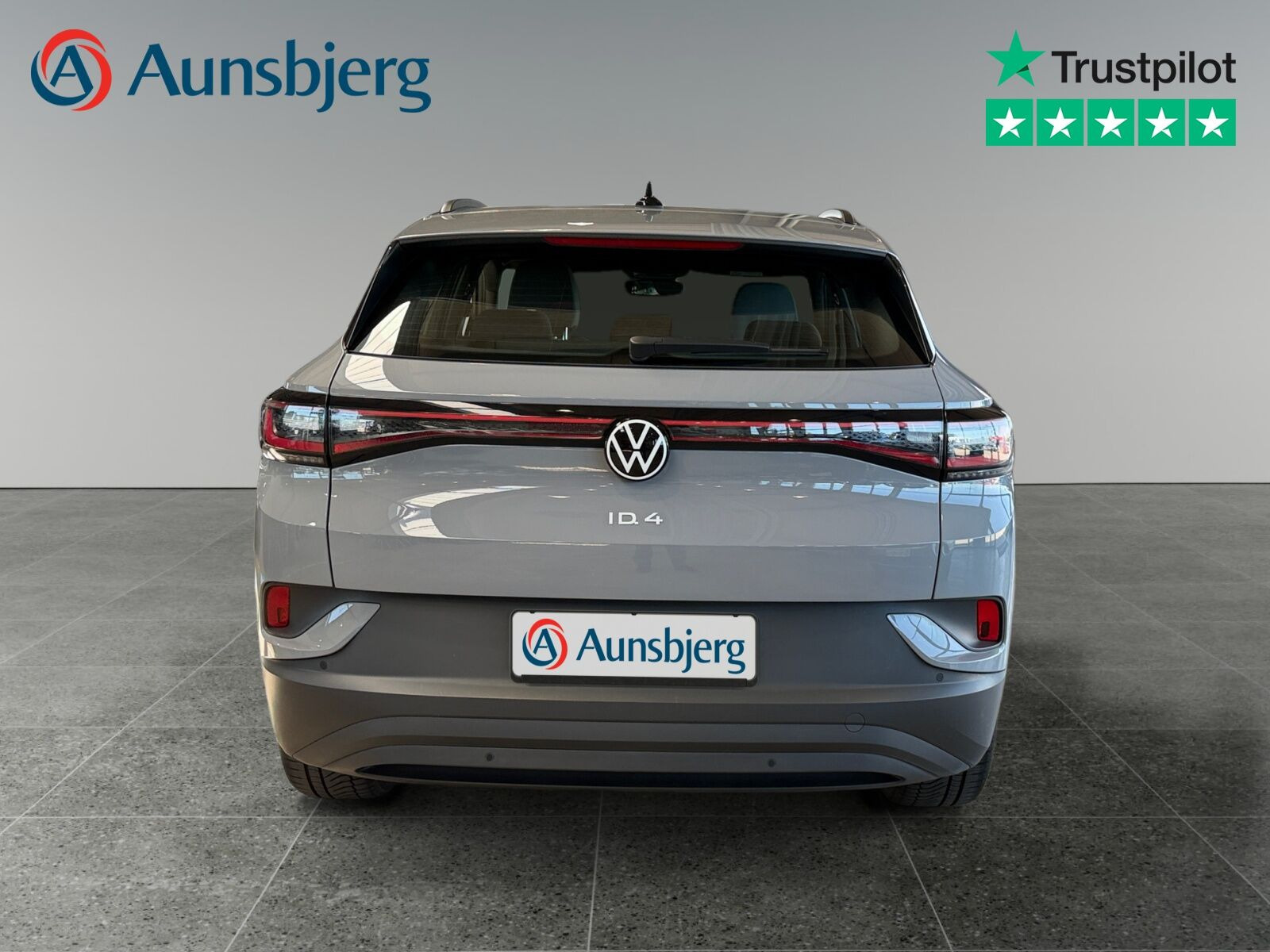 Grå VW ID.4 fra 2023
