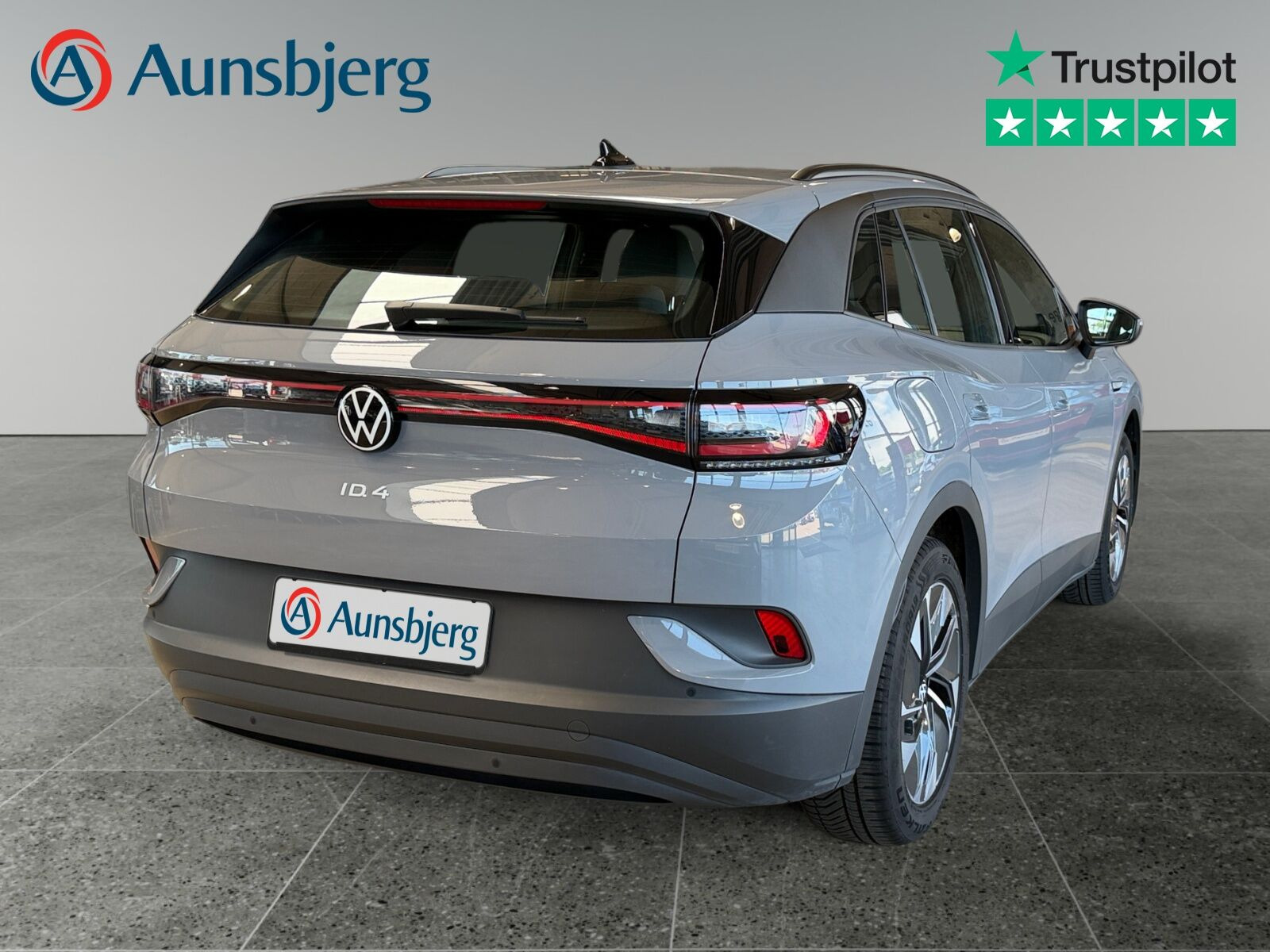 Grå VW ID.4 fra 2023