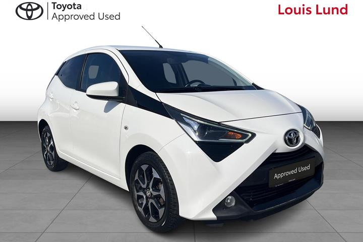 Hvid Toyota Aygo fra 2020