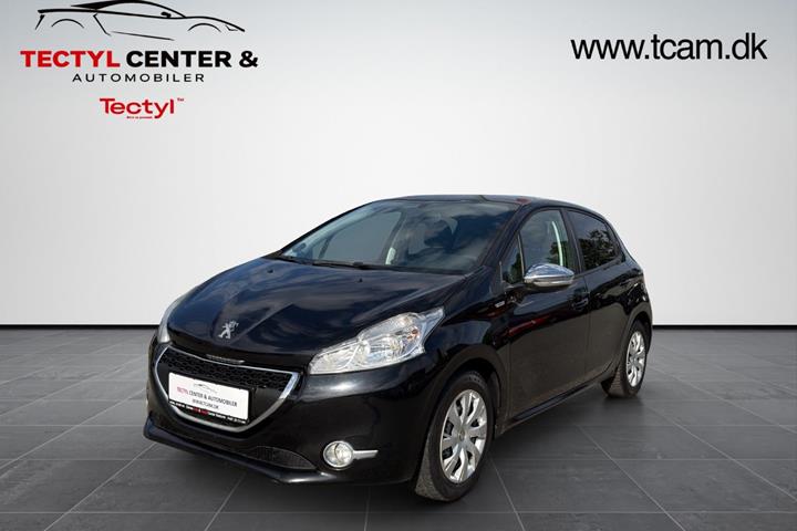 Sort Peugeot 208 fra 2014