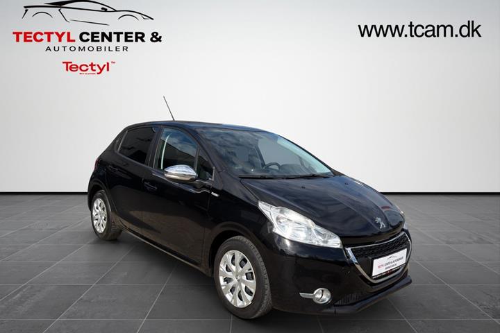 Sort Peugeot 208 fra 2014