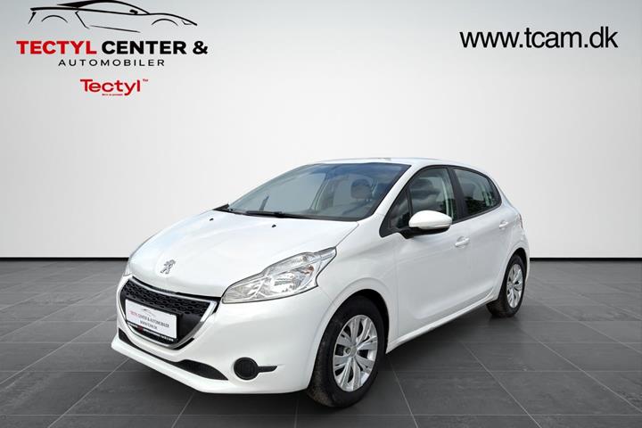 Hvid Peugeot 208 fra 2015
