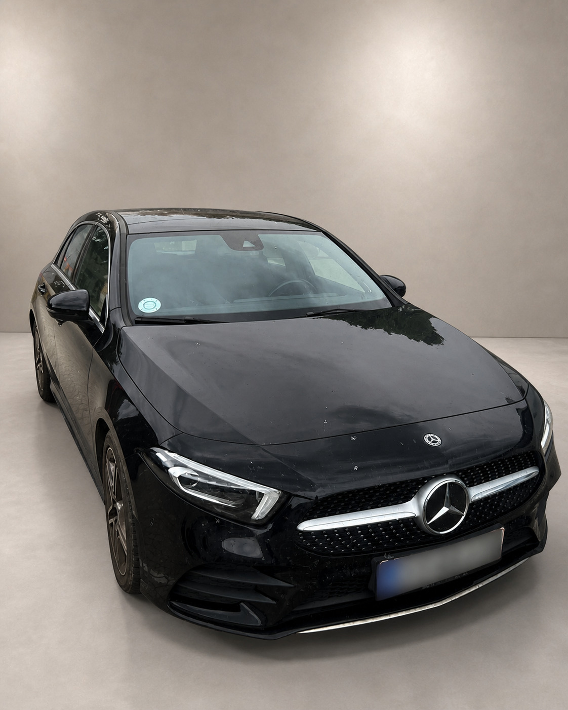 Sort Mercedes A180 d fra 2019