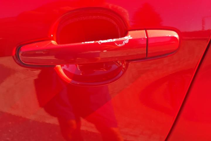 Rød Citroën C1 fra 2019