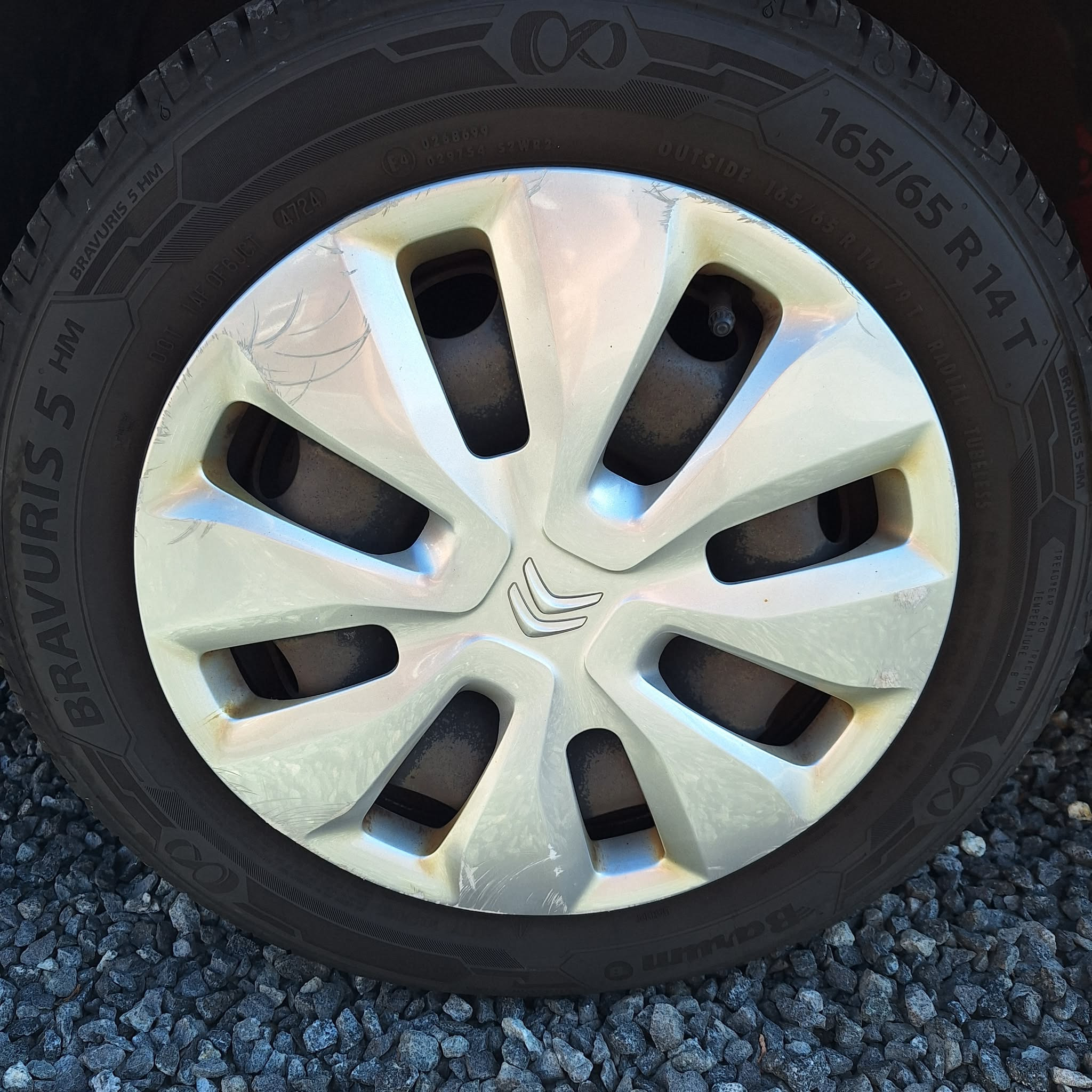 Rød Citroën C1 fra 2019