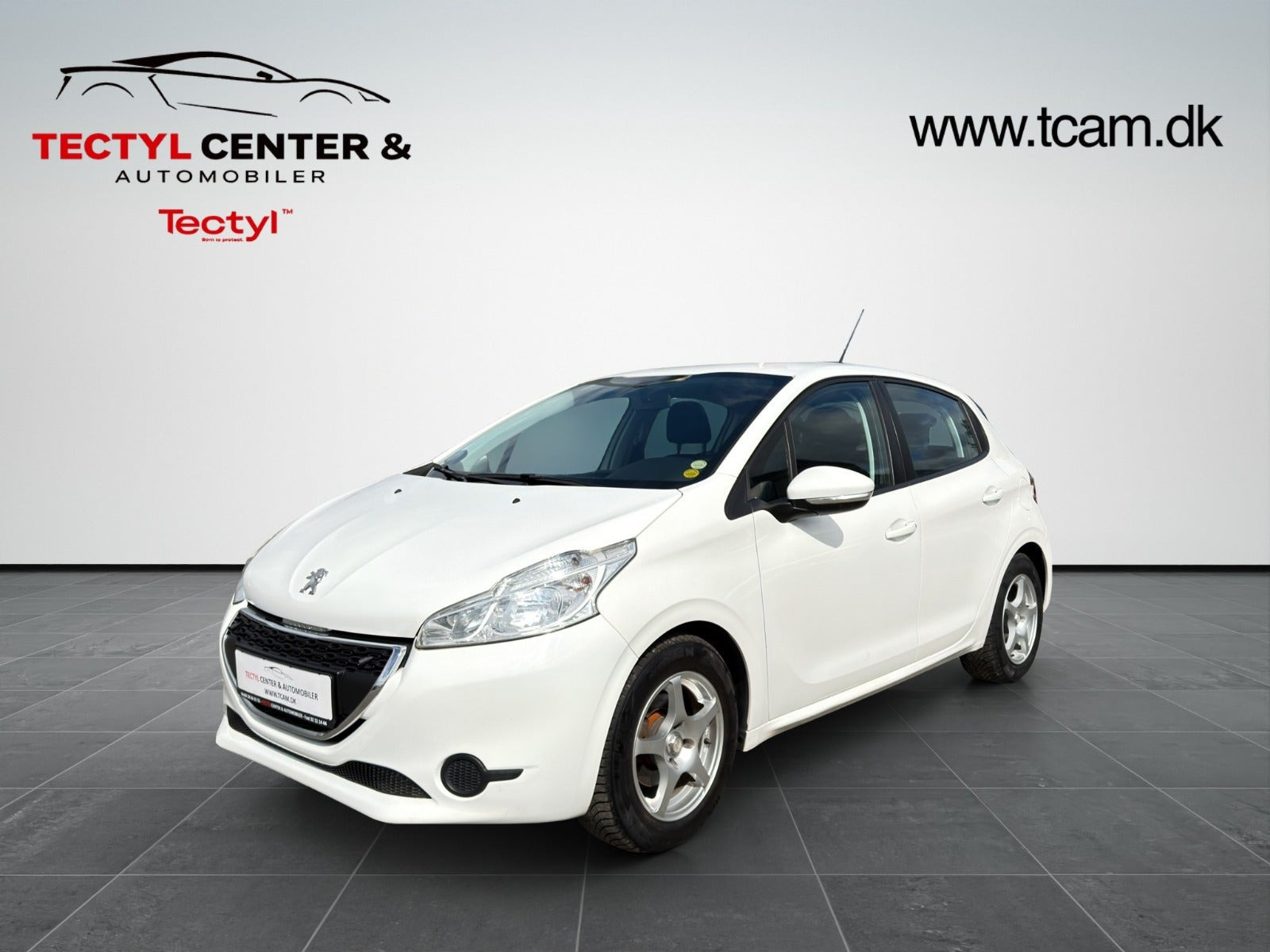 Hvid Peugeot 208 fra 2014