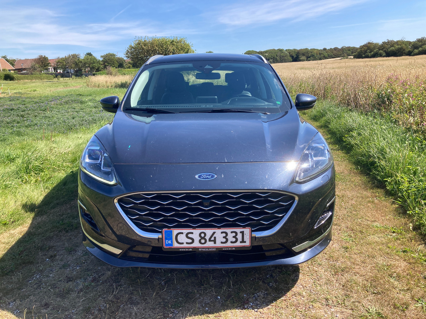 Blå Ford Kuga fra 2020